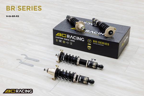 BC Racing BR Series RS Coilover Kit – MX-5 Mk1/Mk2 NA/NB 1989–2005 • N-04-BR-RS