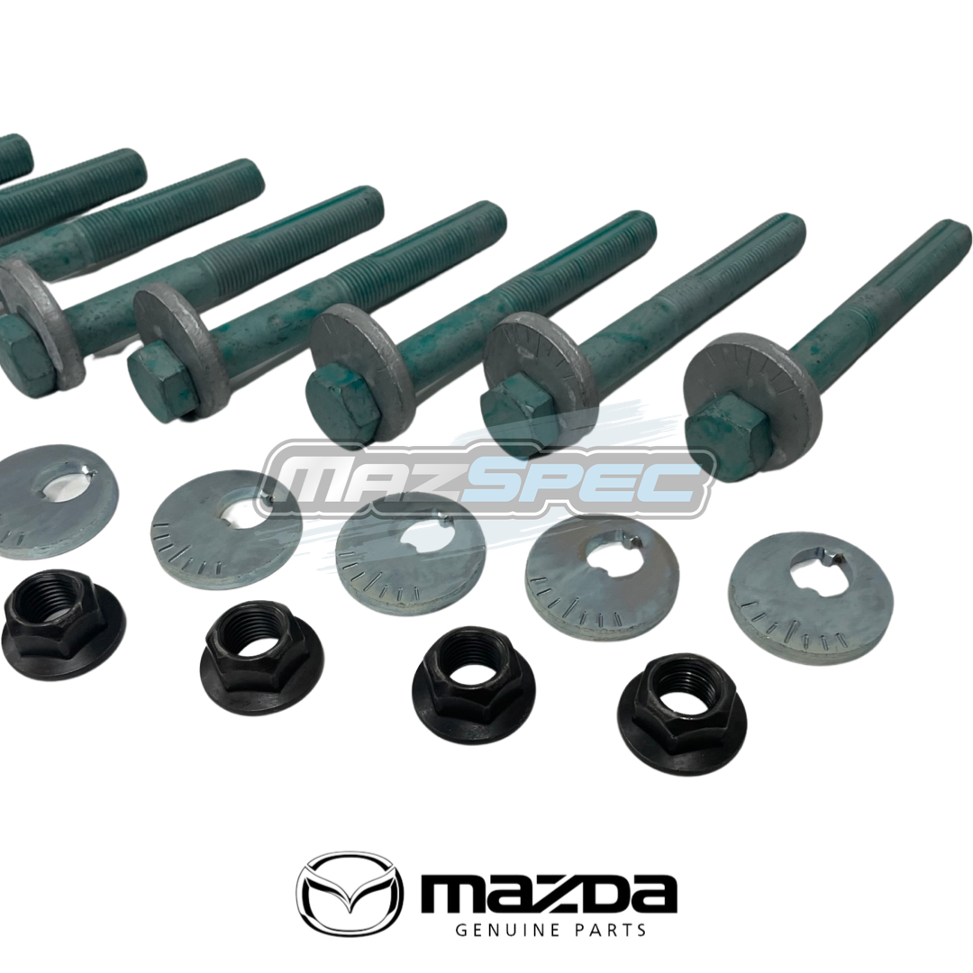 MX5 MK3 3.5 3.75Genuine Mazda Castor Adjustment Front Alignment MX5 MK3 3.5 3.75Genuine Mazda Castor Adjustment Front Alignment
