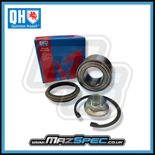 Rear Wheel Bearing Kit With Nut & Clip - Mazda MX5 MK3/NC (06-15)