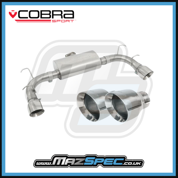 Cobra Sport Louder Race Type Rear Performance Exhaust • MX-5 MK3/NC (06-15)