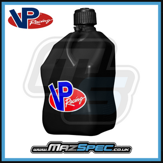 Buy black VP Racing 5.5 Gallon Motorsport Square Container / Can Range of Colours