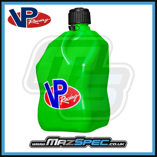 Buy green VP Racing 5.5 Gallon Motorsport Square Container / Can Range of Colours