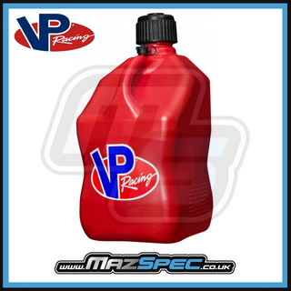 Buy red VP Racing 5.5 Gallon Motorsport Square Container / Can Range of Colours