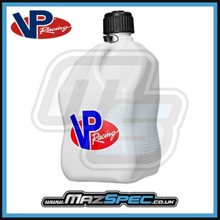 Buy white VP Racing 5.5 Gallon Motorsport Square Container / Can Range of Colours