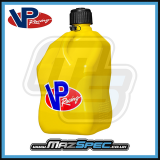 Buy yellow VP Racing 5.5 Gallon Motorsport Square Container / Can Range of Colours