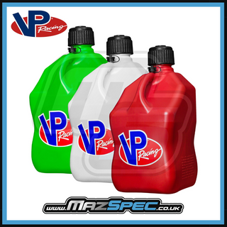 VP Racing 5.5 Gallon Motorsport Square Container / Can Range of Colours