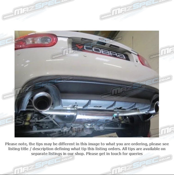 Cobra Sport Louder Race Type Rear Performance Exhaust • MX-5 MK3/NC (06-15)