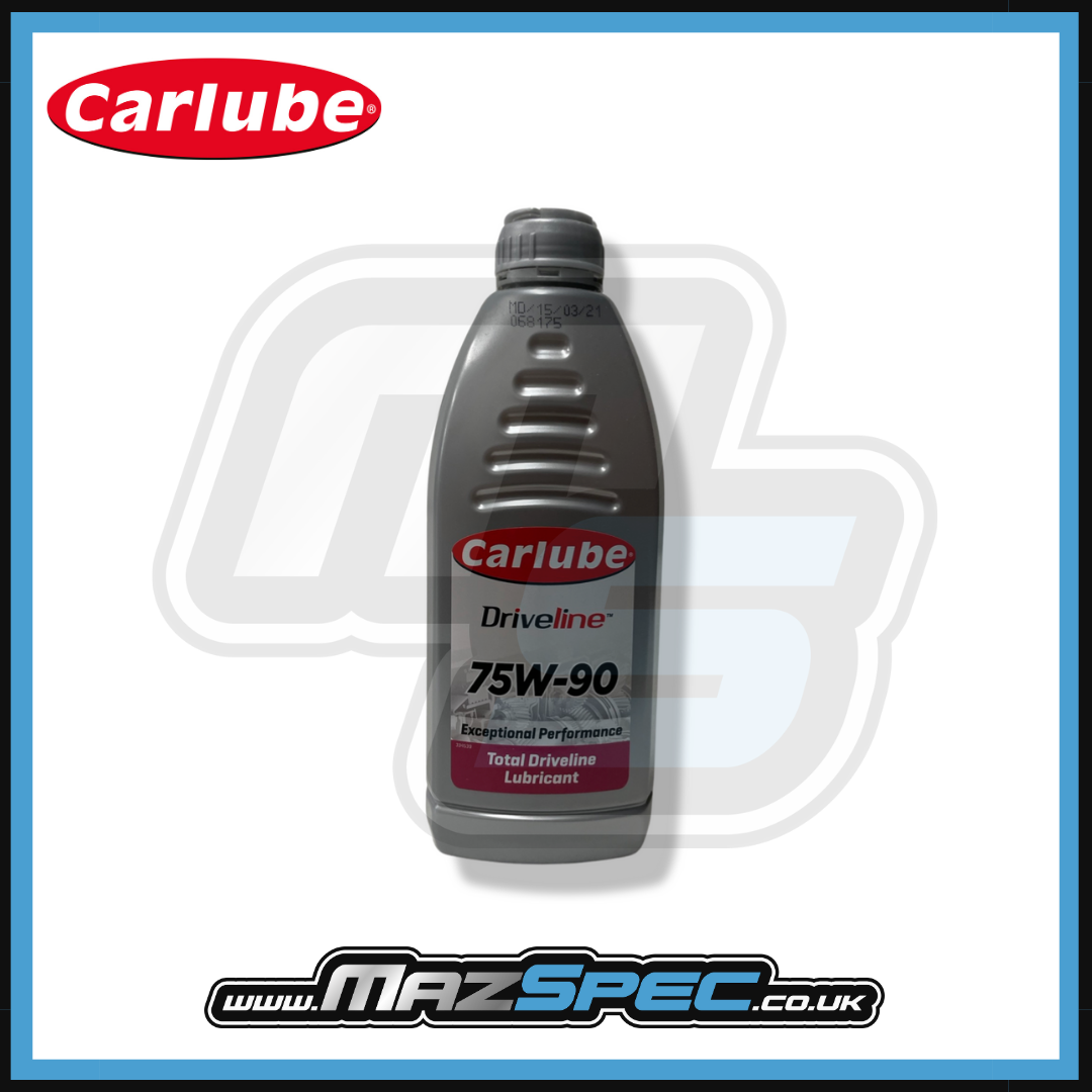 Carlube 75W90 Gear Oil (1L) Total Driveline Lubricant • All MX5 (89P