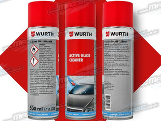 Wurth Active Glass Cleaner • x3 Pack 500ml Aerosol
