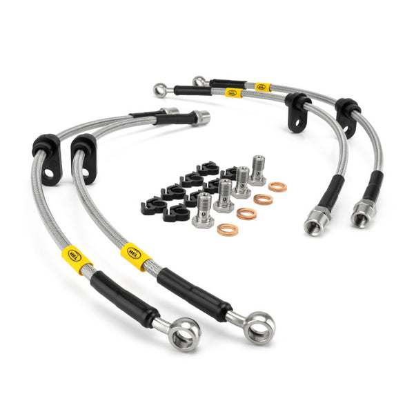 HEL Performance 4-Line Braided Brake Line Kit – Mazda MX-5 Mk4 ND/RF Factory Brembo • MAZ-4-124