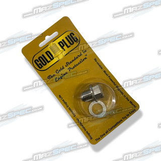 Gold Plug Magnetic Sump Plug & Washer Replacement - MX5 MK1 / MK2 / MK4