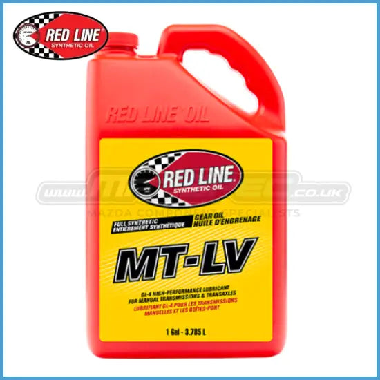 Red Line MT-LV 70W/75W GL-4 Manual Transmission Gear Oil • 3.78L