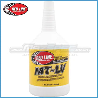 Red Line MT-LV 70W/75W GL-4 Manual Transmission Gear Oil • 946ml