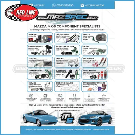 Red Line MT-LV 70W/75W GL-4 Manual Transmission Gear Oil • 946ml