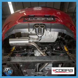 Cobra Sport Centre Exit Cat Back Performance Exhaust (Non Resonated) - Mazda MX5 MK4 / ND (15-22)