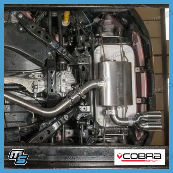 Cobra Sport Cat Back Performance Exhaust (Non Resonated) - Mazda MX5 MK4 / ND (15-22)