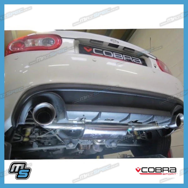 Cobra Sport Race Package - Race Type Rear Performance Exhaust & De-Cat Centre Pipe  - Mazda MX5 MK3 / NC (06-15)
