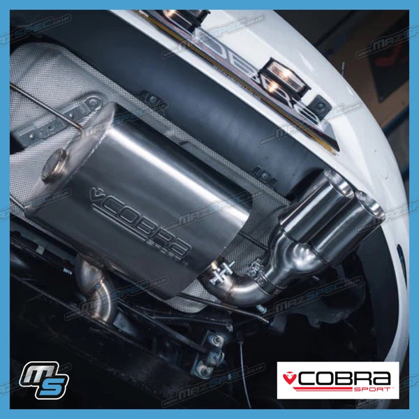 Cobra Sport Race Rear Axle Back Performance Exhaust Mazda MX5 MK4