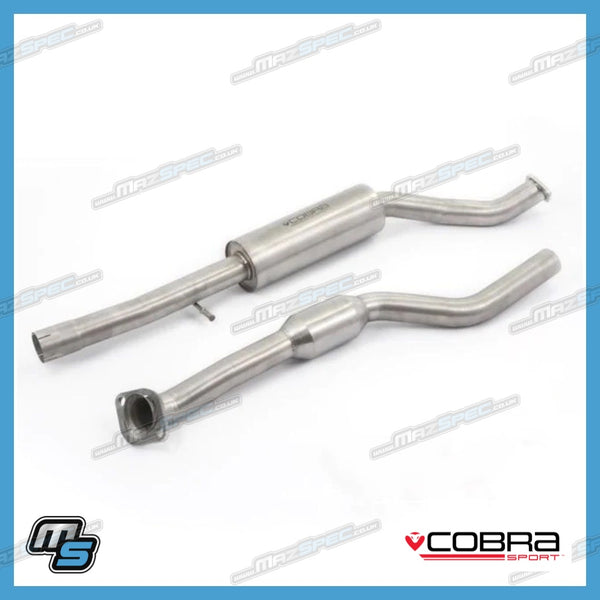 Cobra Sport Performance Package - Performance Type Rear Performance Exhaust & Sports Cat Centre Pipe  - Mazda MX5 MK3 / NC (06-15)