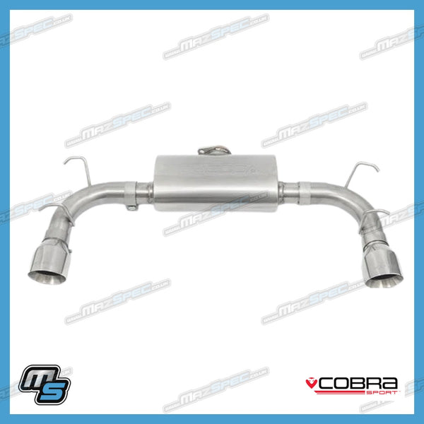 Cobra Sport Louder Race Type Rear Performance Exhaust Mazda MX5 MK3