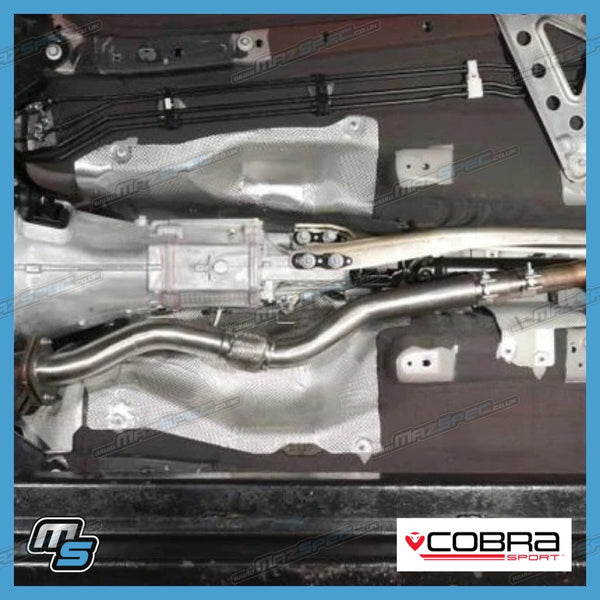 Cobra Sport Second De-Cat Front Performance Exhaust Section - Mazda MX5 MK4 / ND (15-22)