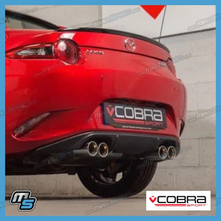 Cobra Sport Dual Exit Lower Rear Panel Diffuser - Mazda MX5 MK4 / ND (15-22)