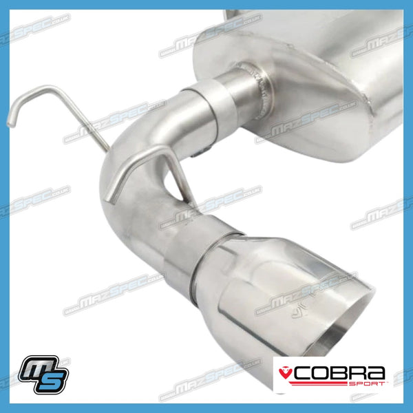 Cobra Sport Quieter Road Type Rear Performance Exhaust Mazda MX5 MK3